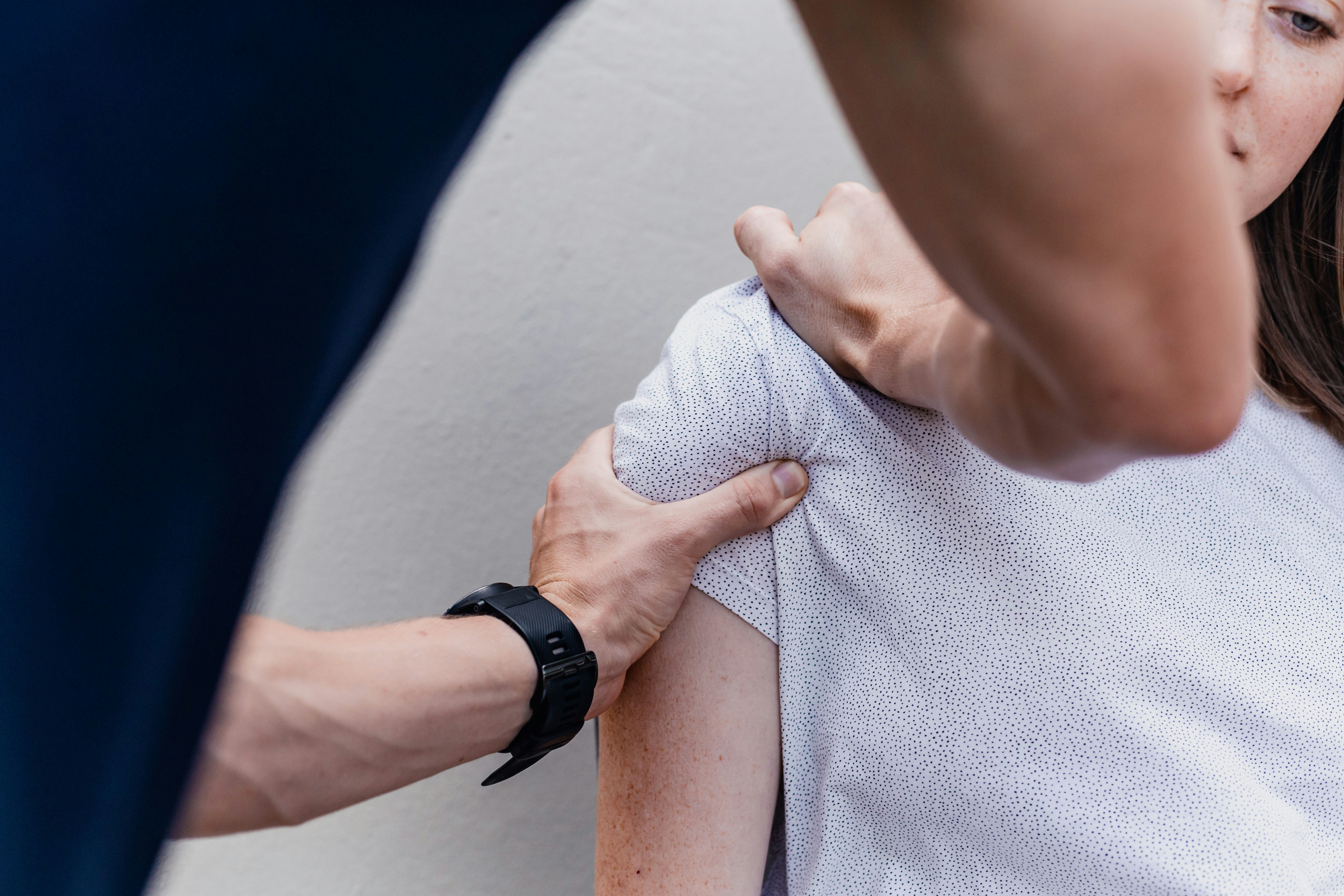 Osteopathic assessment in progress