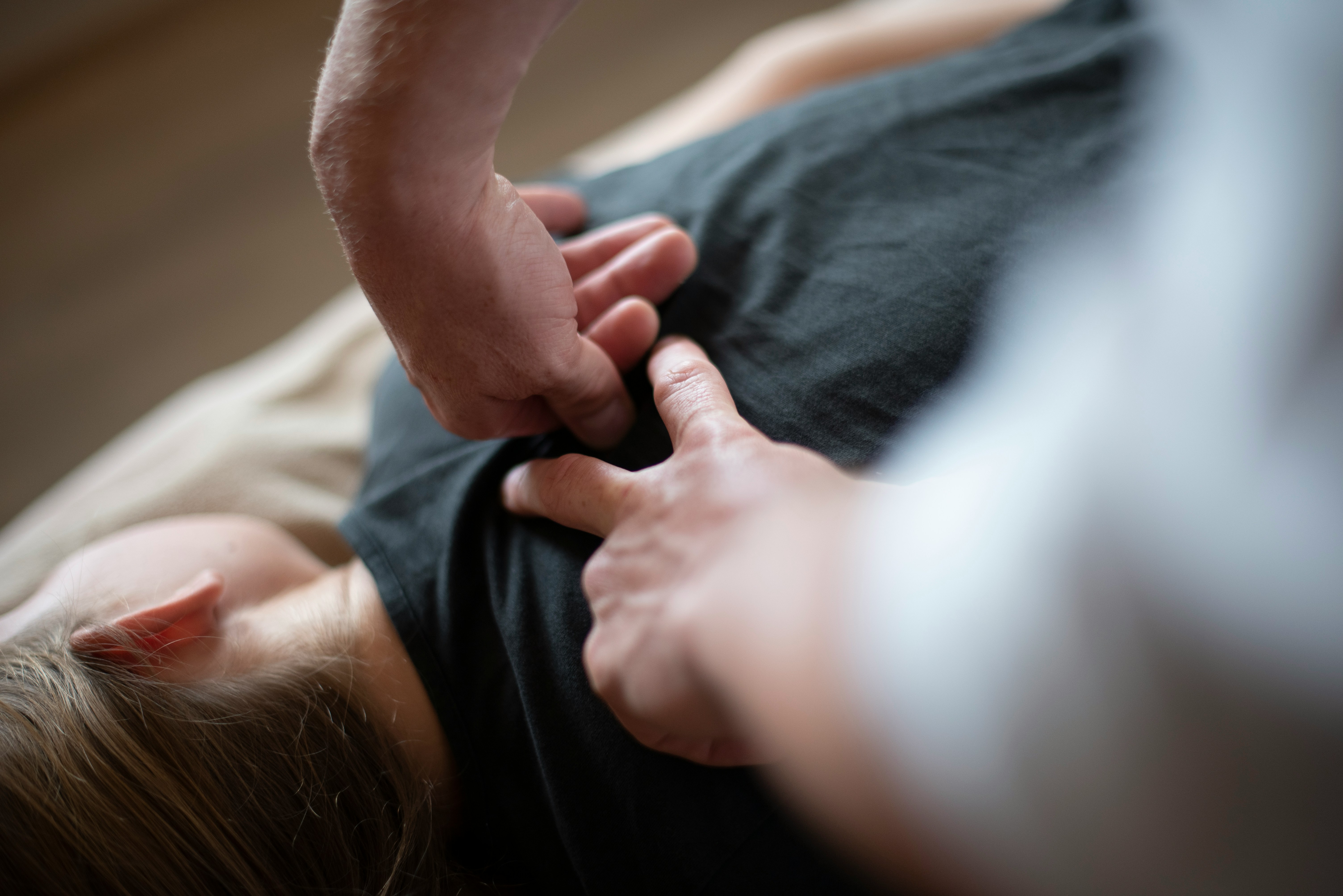 Hands-on osteopathic treatment